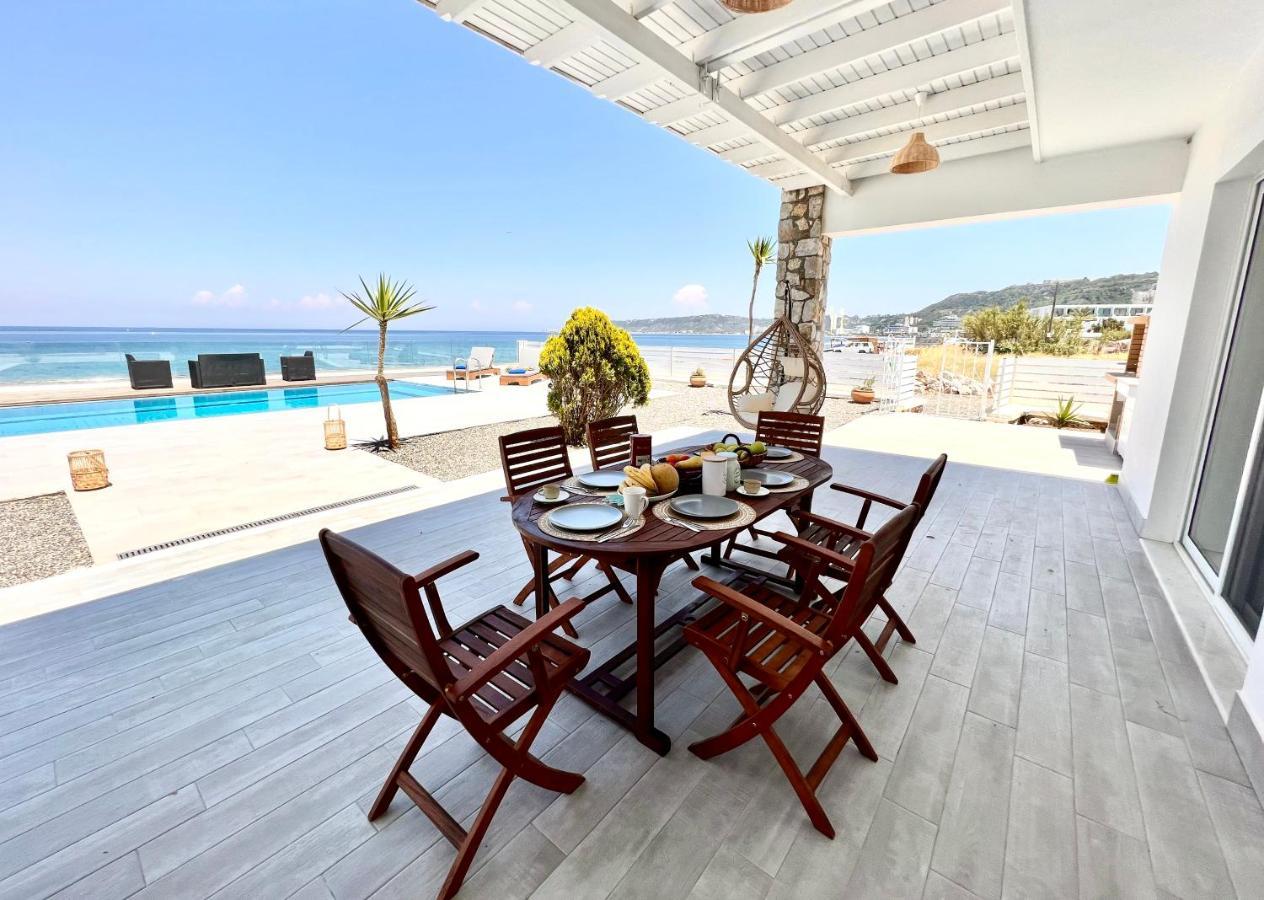 Vaso Beach Front Villa Ialysos  Exterior photo
